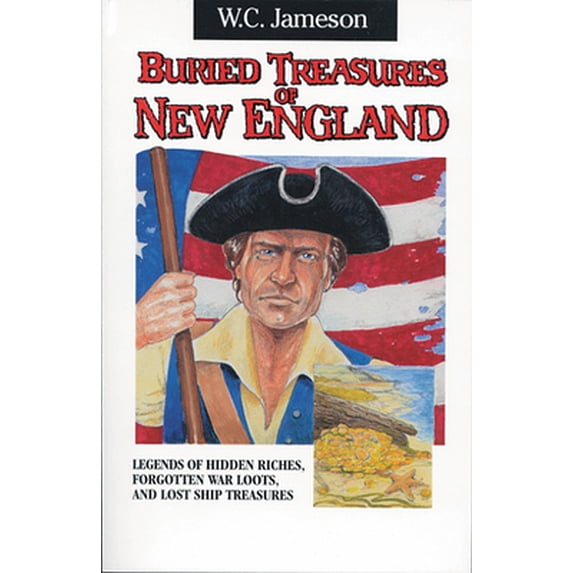 Pre-Owned Buried Treasures of New England (Paperback) 0874834856 9780874834857