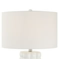 thumbnail image 3 of 360 Lighting Norma 28" High Textured Bubble White Ceramic Table Lamp Set of 2, 3 of 9