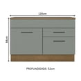 thumbnail image 2 of Gabinete Bajo Cocina Madesa Agata 120cm Con Encimera MG 01, 2 of 5