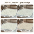 thumbnail image 7 of ODIKA 8'x10' Ultra-Soft Area Rug, Vintage Ditsy Stripe Butterfly Ribbon Details Scattered Delicate None Washable, Bare feet friendly, Silk-Touch for Bedroom, Under Sectional, 7 of 7