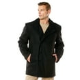 thumbnail image 2 of Rothco Naval Heritage Pea Coat - Black, 2 of 2