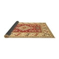 thumbnail image 2 of Ahgly Company Indoor Rectangle Geometric Brown Traditional Area Rugs, 2' x 5', 2 of 4