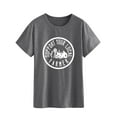 thumbnail image 4 of Women Farm Graphic Support Your Local Farmer Letter Printed T-Shirt, 4 of 7