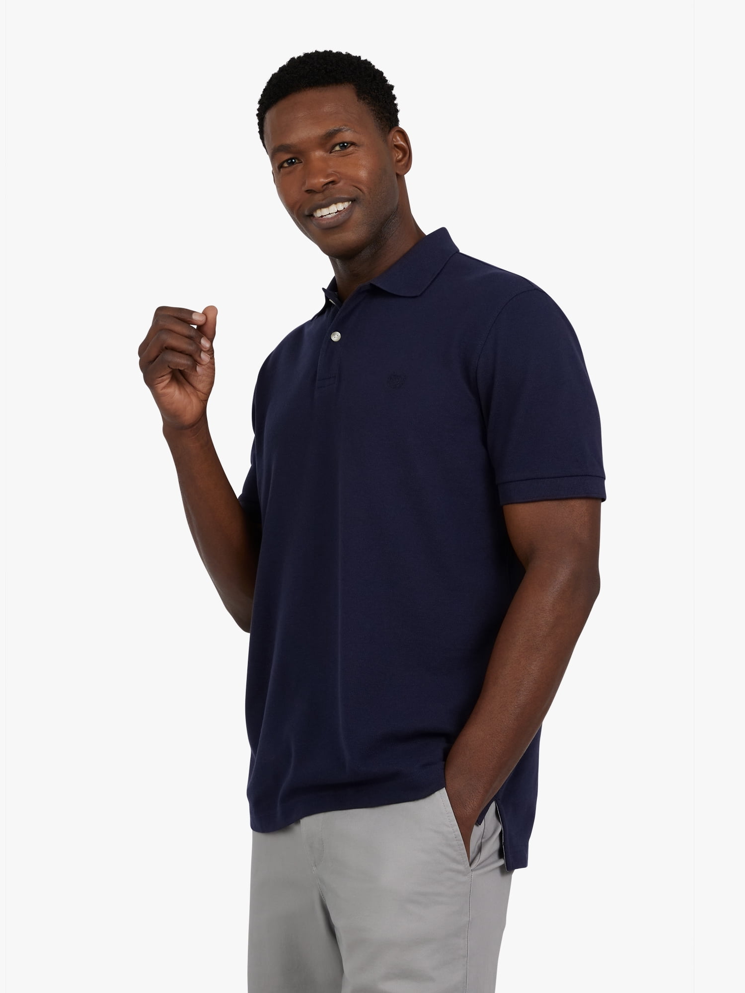 Chaps Men's & Big Men's Everyday Pique Polo, Sizes S-3XL