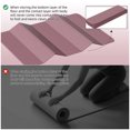 thumbnail image 4 of LAMEI Yoga Mat, Extra Large 48 x 40 Foldable Mat for Travel, 10mm Thick Exercise Mats for Home Workout(Deep Pink), 4 of 6