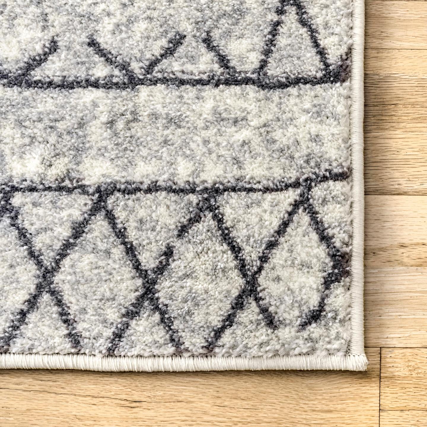 最高の品質 Faded Bodrum nuLOOM Banded Beige 8', x 5' Rug, Area Tribal ラグ・カーペット