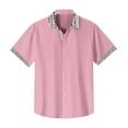 thumbnail image 4 of Yiaimeir Summer Luxury Short Sleeve Beach Shirt Tops Mens Designer Clothes,Size M-4XL, 4 of 4