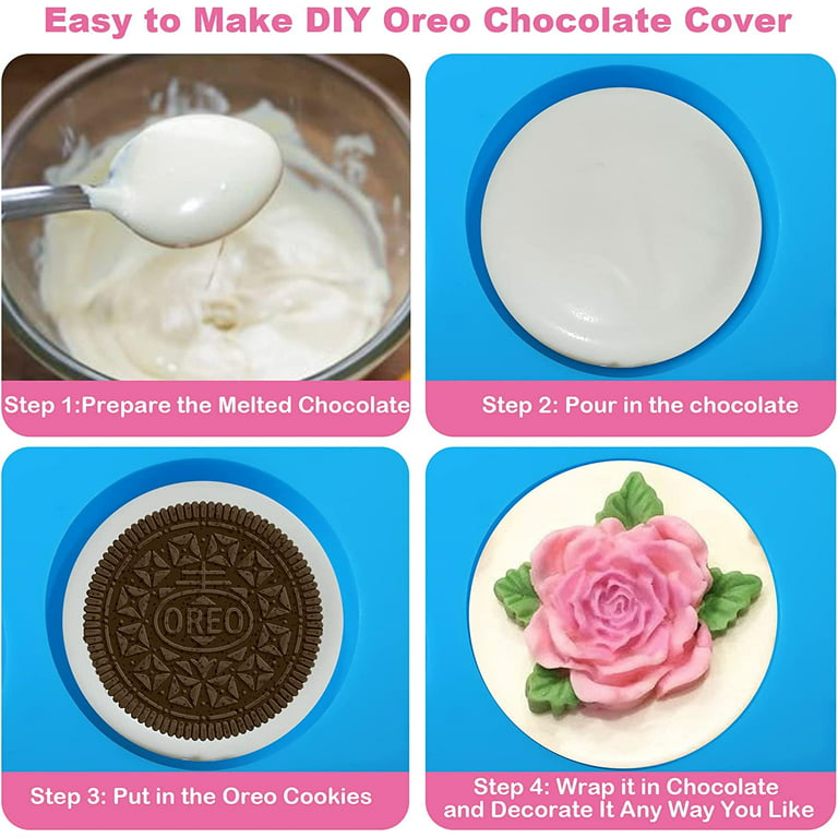Mini Oreo Cookie Mold-Make your own chocolate covered Mini Oreos with –  KreativeBaking
