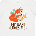thumbnail image 4 of Inktastic My Nani Loves Me Cute Fox Boys or Girls Toddler T-Shirt, 4 of 5