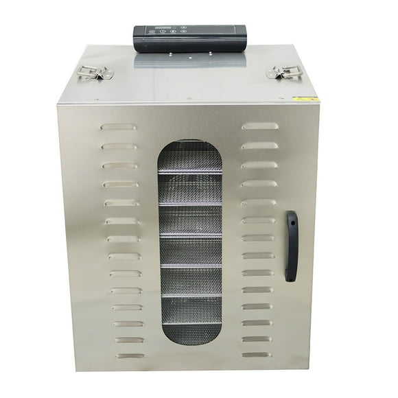 PreAsion Food Dehydrator Fruit Vegetable Food Drying Machine 16 Layers Jerky Dryer Stainless Steel