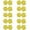 Bright Yellow, variant on 5 Pairs Silk Knot Cufflinks, Elastic Fabric Cufflinks Twist Dress Accessories Cuff Link for Shirts Coats