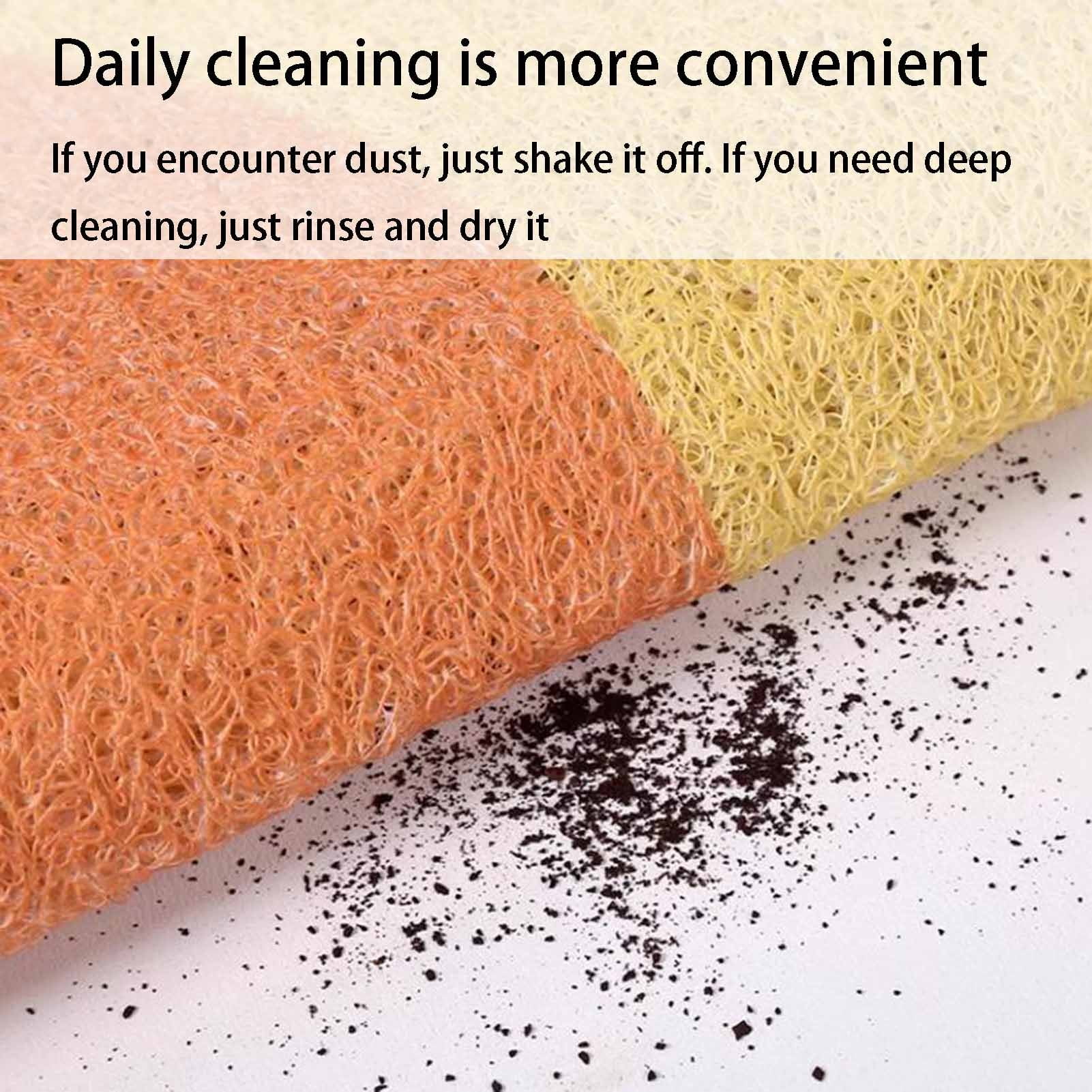 Shower Mat Loofah Bath Mat for Bathroom,Large Inside Shower Mat,Comfort PVC Massage Bathroom Floor Mat,with Drain Hole,Quick Drying