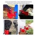 thumbnail image 4 of Game Bird Automatic Poultry Fount, Poultry Plastic Waterer Bowl Universal Thickened PP 4 Set  for Farm, 4 of 7