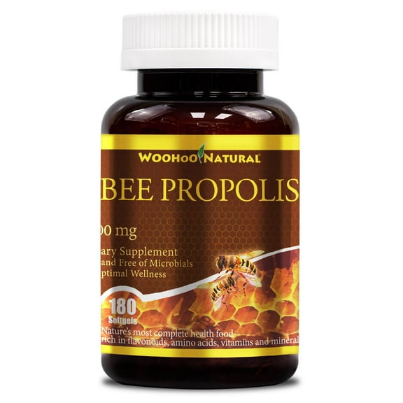 WooHoo Natural Bee Propolis 1000 Mg - 180 Softgels