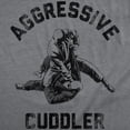 thumbnail image 2 of Mens Funny T Shirts Aggressive Cuddler Sarcastic Martial Arts Graphic Tee for Men Graphic Tees, 2 of 9
