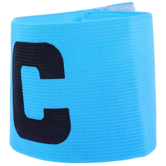 Adjustable Football Captain Armband for Soccer Teams, Elastic Nylon , Training Accessories for Player Identification