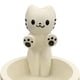 thumbnail image 4 of Candelabro de resina con forma de gato, decoración con patas de gato cálidas, candelabro de gatito de dibujos animados para comedor decorativo Estilo A, 4 of 5