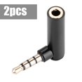 thumbnail image 4 of Lightweight Audio Adapter, Right Angle 90 Degree 3.5mm Male To Female Audio Adapter, For Devices With 3.5mm Interface, 4 of 8