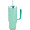 thumbnail image 5 of Drinco 40oz 30oz Tumbler with Handle Vacuum Insulated Stainless Steel-30oz Sage, 5 of 5