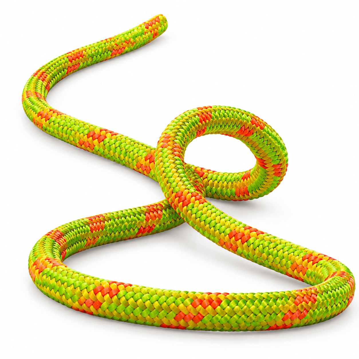 Climbing Rope Viper 120 ft 24-strand 11.8 mm High Tensile Strength Lightweight for Arborist Tasks