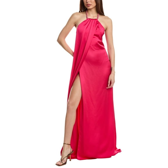 Ramy Brook womens  Hadleigh Gown, 00, Pink
