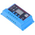 thumbnail image 2 of Controlador de Carga Ticfox Panel Solar 12V 24V Pantalla LCD PWM Regulador Inteligente carga fotovoltaica USB Dual 5V(20A), 2 of 14