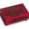 thumbnail image 1 of Fashion Wooden Floral Pattern Puzzle Box (6.5 X 4.75) Made In Poland gm8523, 1 of 4
