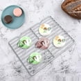 thumbnail image 3 of 2 Pack Cooling Rack for Baking, 8" x 11" Stainless Steel Grill Rack, Small Grid Baking Rack for Baking Cooking, 3 of 5