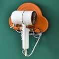 thumbnail image 2 of Soporte para secador de pelo de pared, autoadhesivo, universal naranja, 2 of 9