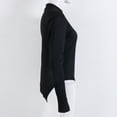 thumbnail image 5 of Mialoley Women Bodysuit Long Sleeve Solid Color Mock Neck  Bodycon Jumpsuit, 5 of 5