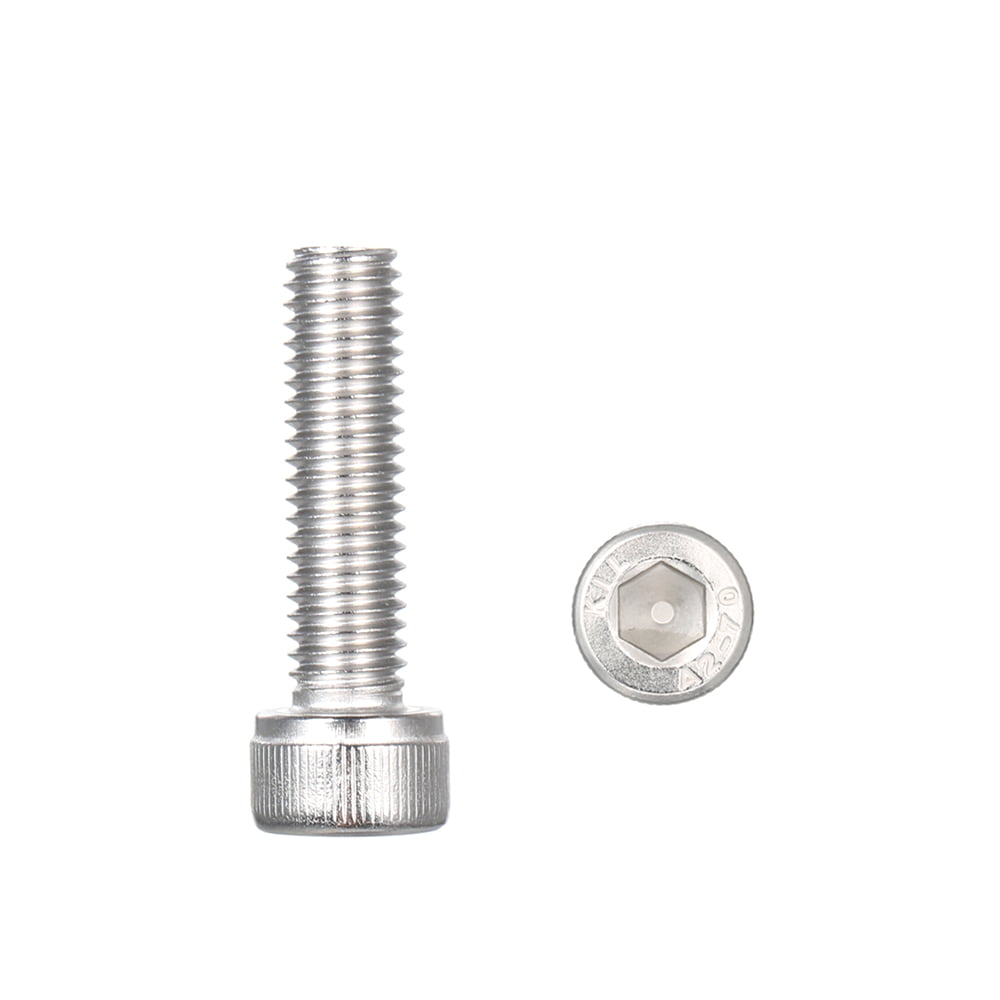 Details about   Silver M8 A2 Stainless Steel Bolt Socket Cap Screws Hex Socket Head DIN912 