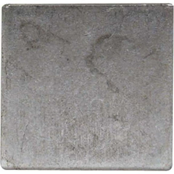 1 x 1 in. Steel End Caps - Square, Pack of 10