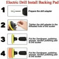 thumbnail image 2 of 5" Hook And Loop Backing Plate Pad for Sanding Polishing Sander, 2 of 4