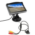 Backup Camera System Kit 5in Rearview Monitor V1 V2 Video Input High
