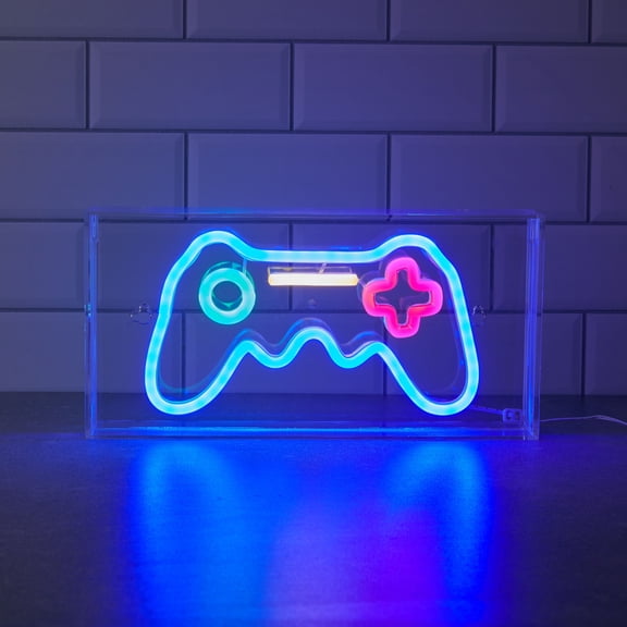 Neon Art Desktop & Wall Signs-Gamer (NGAMER)