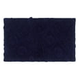 thumbnail image 5 of Home Weavers Modesto Bath Rug 100% Cotton Bathroom Rugs Set, Washable Rug, Soft Cotton Extra Soft and Absorbent bath Rug, Kitchen Mat, Bath Mat Set, Bath Floor Mat Non Slip, 24"x40" Rectangle, Navy, 5 of 9