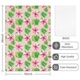 thumbnail image 2 of 2 Pcs Pioneer Flower Floral Print Pattern Kitchen Towels, Funny Microfiber Dish Towel Set, 18" X 26" Tea Towels, 2 of 6