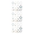 thumbnail image 1 of Sonducket Ankle Bracelets Rice Bead Beach Exquisite Jewelry Anklets Body Exquisite Comfortable Durable Girls for Dress Decoration Tipo 1 3Conjunto, 1 of 6