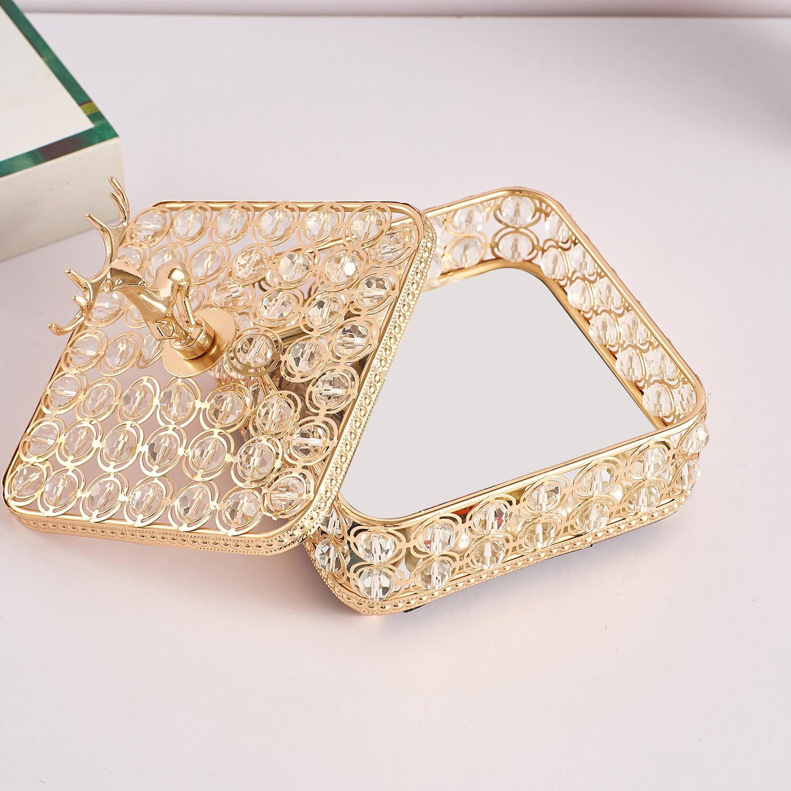 2 Pieces Multipurpose Jewelry Storage Cases For Bedroom