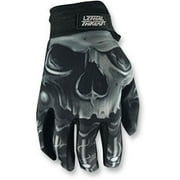 Lethal Threat Mens Skull Gloves X-Large