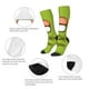 thumbnail image 3 of Fotbe Fresh Sushi Calcetas Divertidas Estampadas para Hombre y Mujer, Calcetas de Algodón hasta la Rodilla para Caminar, Correr, Enfermería y Embarazo, 3 of 6
