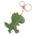thumbnail image 4 of Dinosaur Keychain Durable PU Animal Charm for Car Keys with Set, 4 of 5