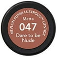 thumbnail image 3 of Revlon Super Lustrous Lipstick, Dare To Be Nude, Matte Finish, 3 of 3