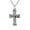 Other, variant on Faith Icon Cross Black Onyx Inlay Filigree Swirls Sterling Silver Necklace