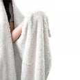thumbnail image 3 of Printed Ultra Soft Plush Hooded Wearable Nap Blanket Throw Wrap Cloak Cape,59" x 78.7", 3 of 6