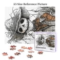 thumbnail image 6 of 500 pcs 500 Piece Wooden Puzzles tattered scarecrow,Creative Activity Hobbies for Adults,Chic tattered scarecrow Modern Style Puzzle,High difficulty puzzle,Gift for Puzzles Lovers,Stunning Artwork, 6 of 6