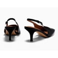 thumbnail image 4 of Women  Closed-Toe, Pointed-Toe Slingback Pumps — Kitten-Heel Formal Footwear, 4 of 4