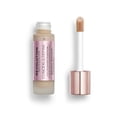 thumbnail image 2 of Base de maquillaje Makeup Revolution Conceal & Define, base de maquillaje en crema, cobertura total, para tonos de piel medios, vegana y libre de crueldad animal, F7, 23 ml, 2 of 6