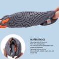 thumbnail image 4 of Zapatos de agua grises para hombres cómodos zapatos de agua de secado rápido para hombres Antideslizante Protección integral Transpirable Anfibio flexible para ciclismo para ANGGREK Otros, 4 of 8