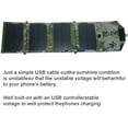 thumbnail image 4 of 8W Portable Foldable 4 Panels Solar Charger Power Bank for Smart Phones iPad, 4 of 10
